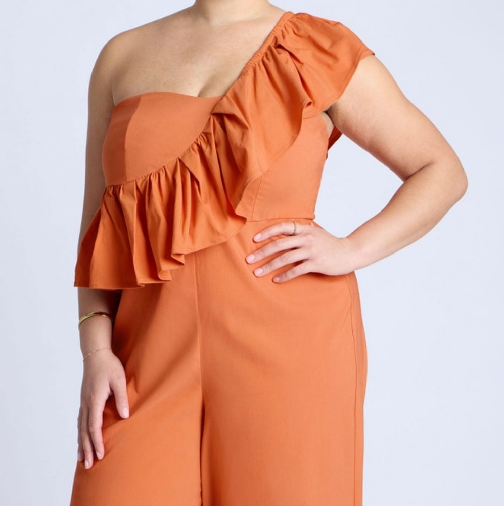 ⏳️LAST CHANCE⏳️ Ruffle Jumpsuit - Picture 3 of 4